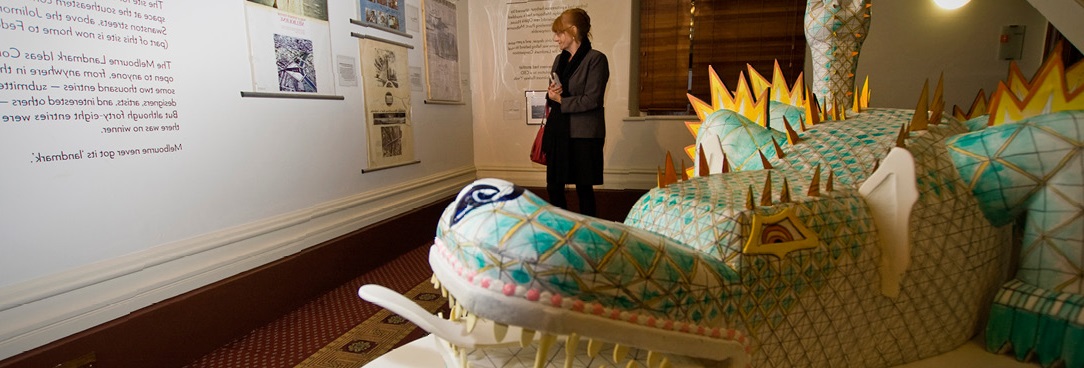 Photo of an exhibition at PROV