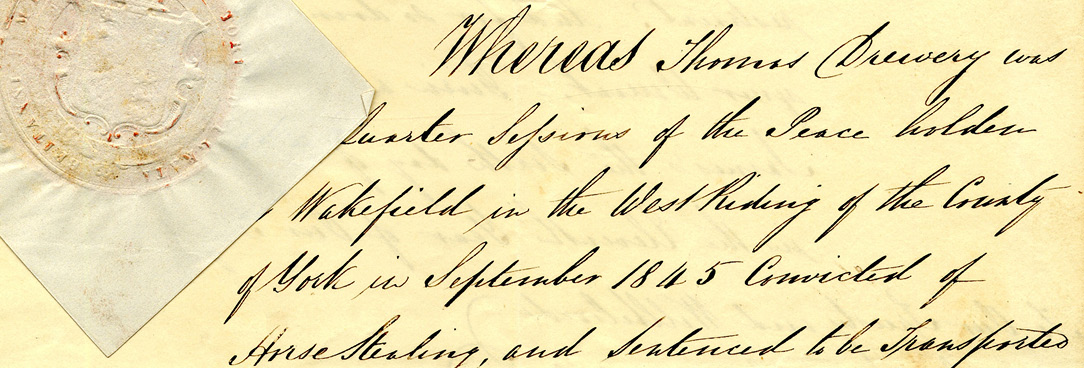Detail of correspondence relating to Pentonvillain