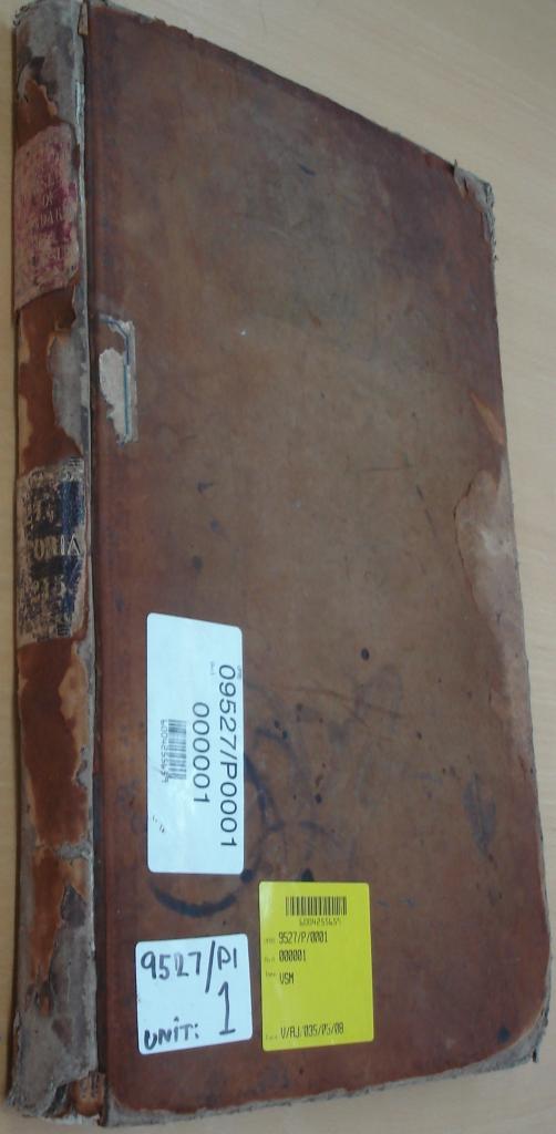 Figure 2: ‘Register of authorised copies of the weights and measures issued’, PROV, VPRS 9527/P1.