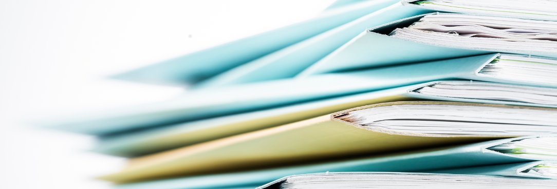 stack of files