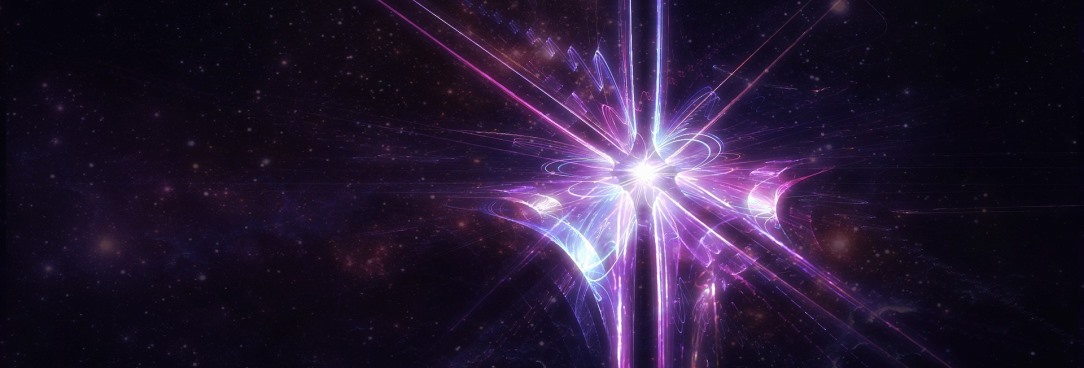 abstract purple light