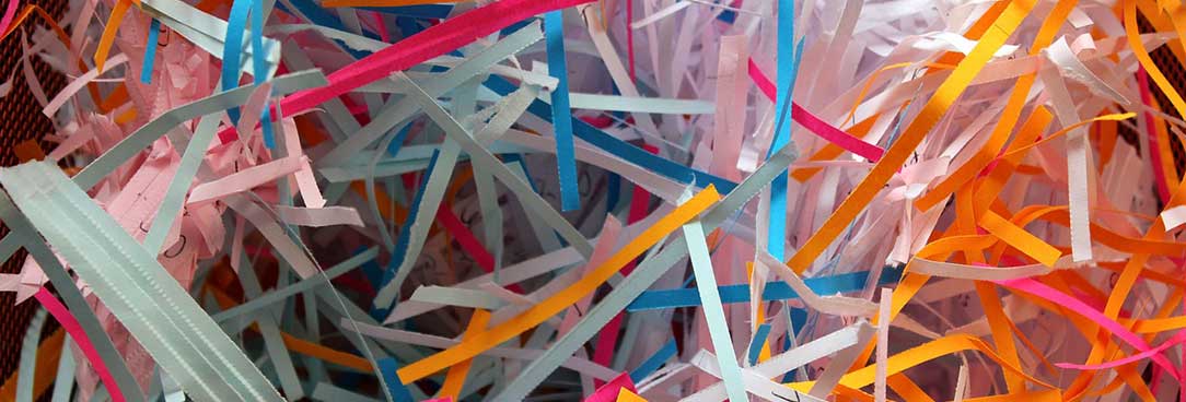 shredded paper