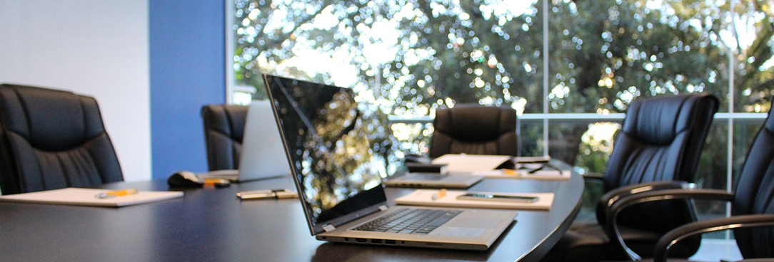 Laptop and office