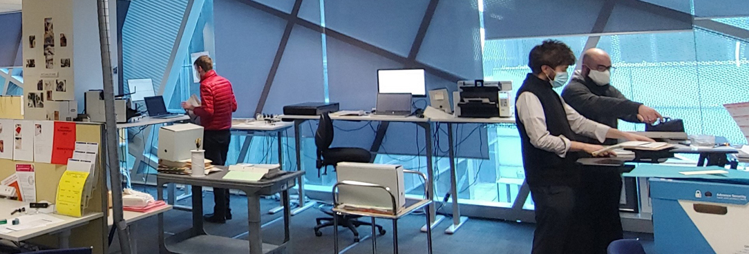 Inside the Digitisation Office at DHHS