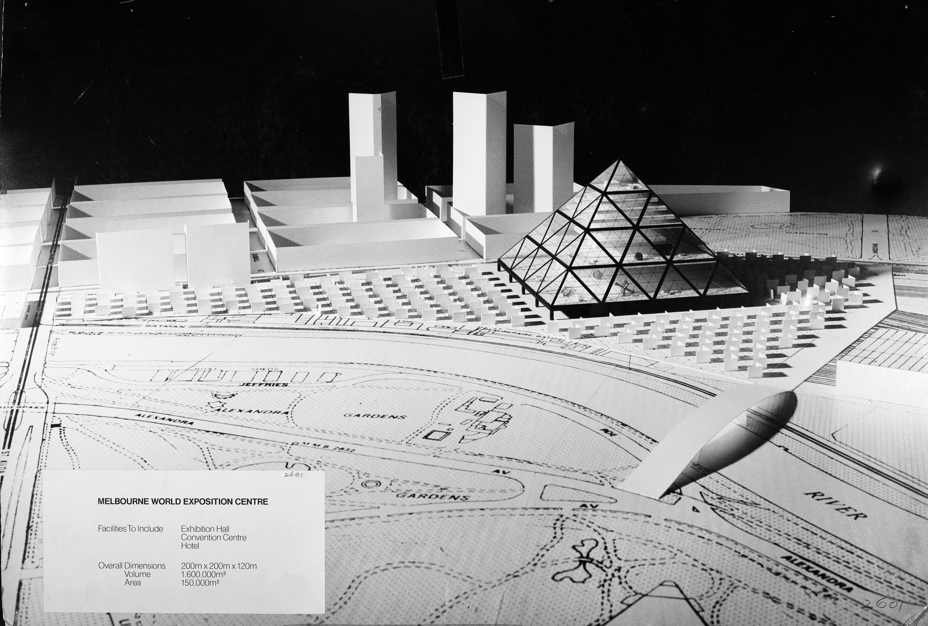 ‘The Melbourne World Exposition Centre’ by Jeffrey Heller and Richard Foster