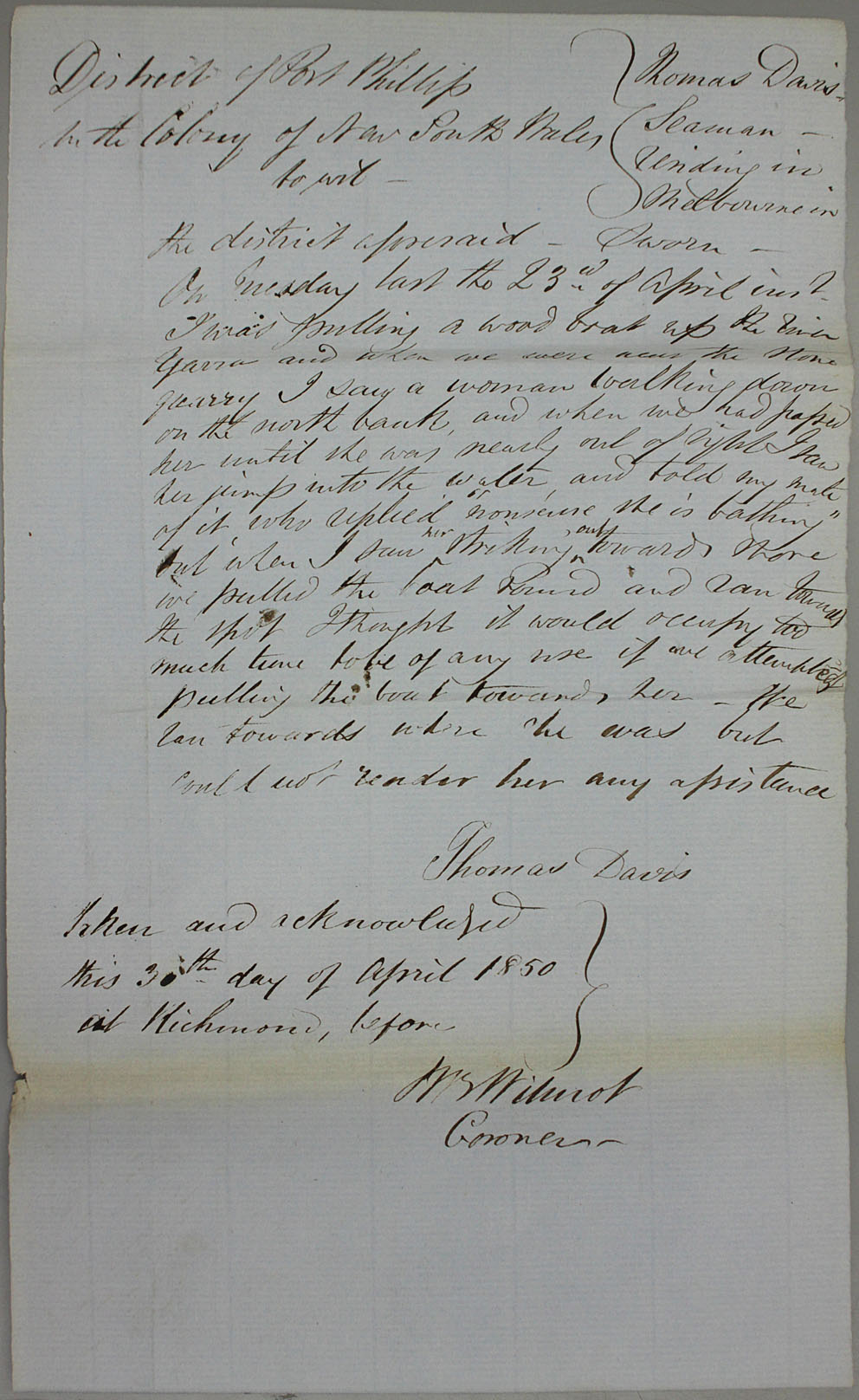 photo of handwritten sheet of paper