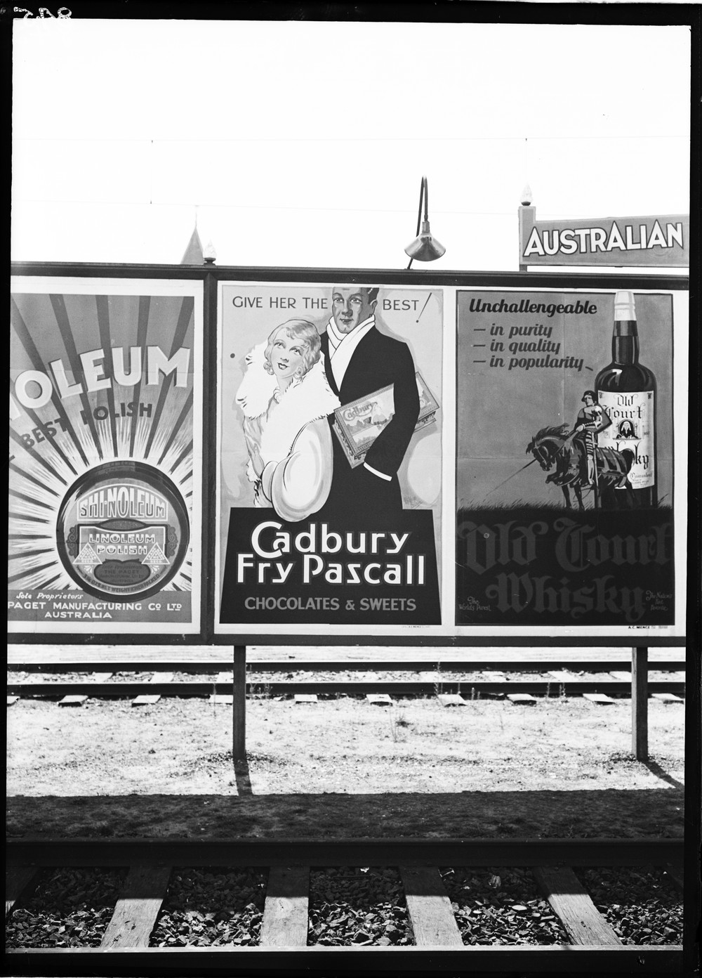 ad for chocolates and sweets