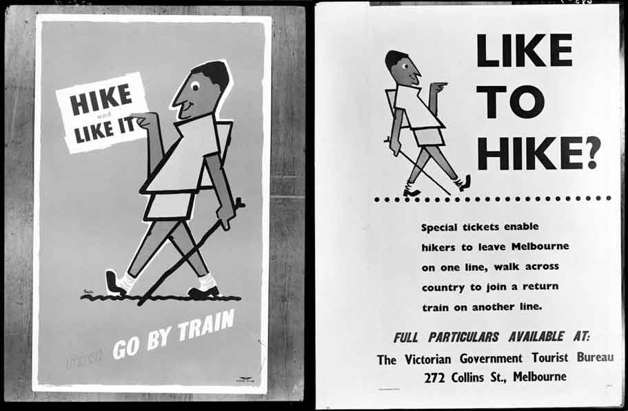 black and white images of like to hik posters