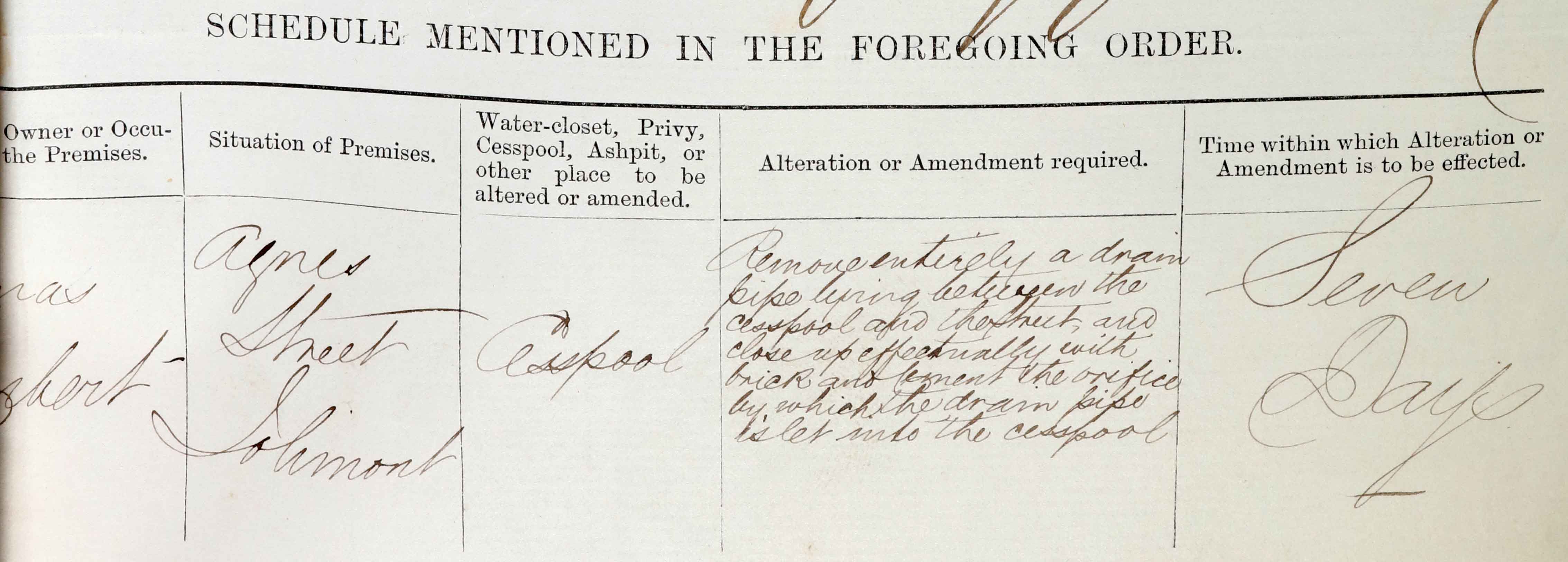 Health Committee Report, 1868