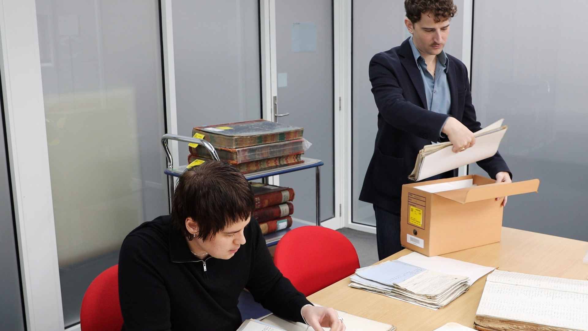 George Keats and LUCIANO of Queer-ways creative collaborators 