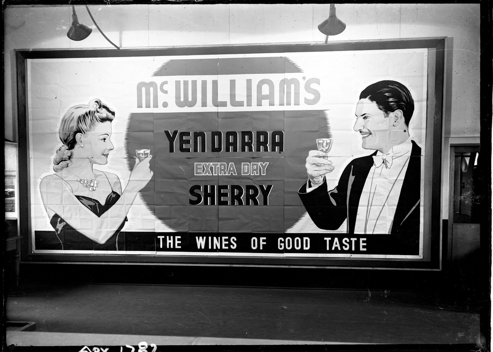 ad for sherry
