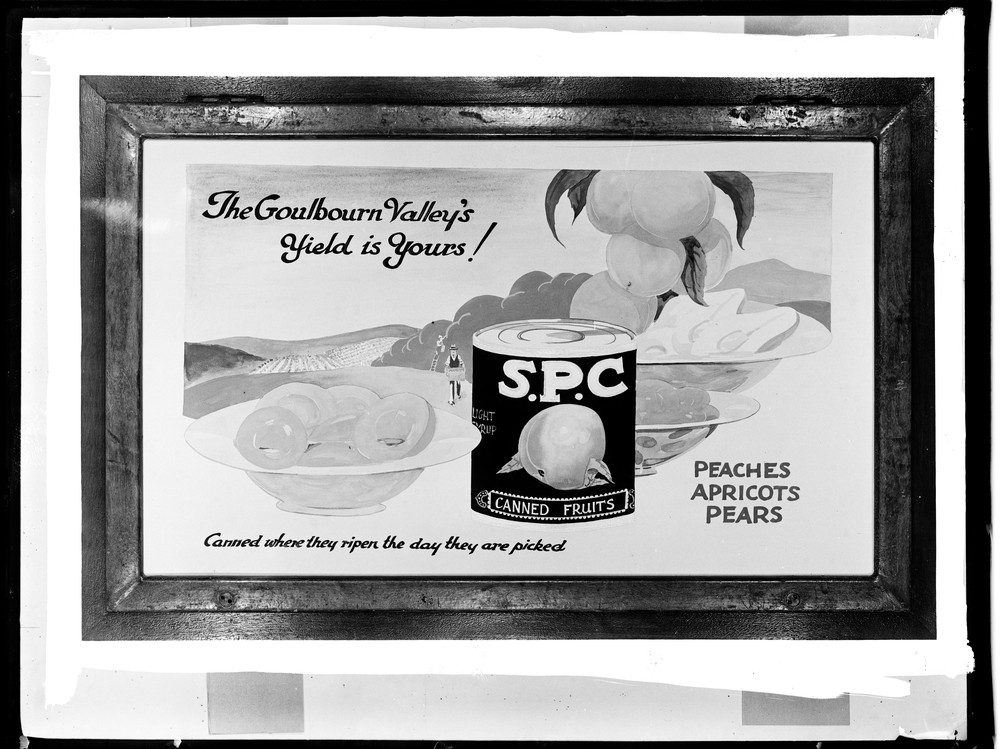 ad for spc canned fruits