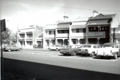 South-west side of Hawke Street between Ireland and Adderley streets, circa 1977