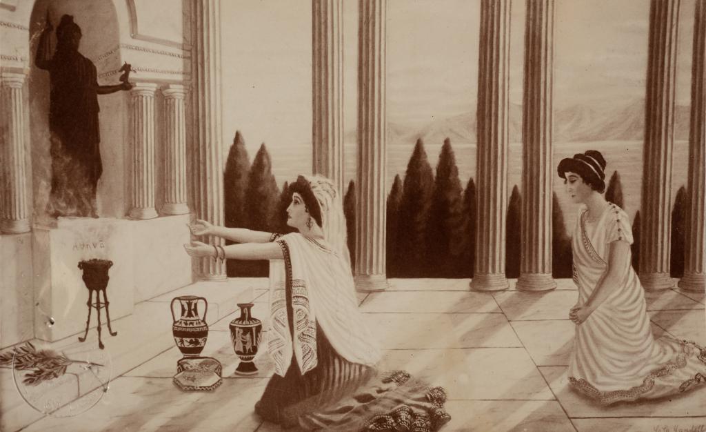 Print of "A Petition" by Christian Waller (nee Yandel) 