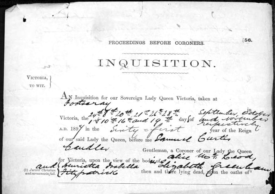 Inquest file