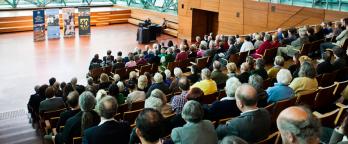 Colour image of an awards ceremony