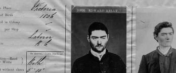 Ned Kelly black and white archive 