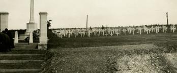 Cemeteries image black and white 
