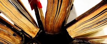 Water damaged records wet books