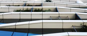 Coloured external shot of buildings