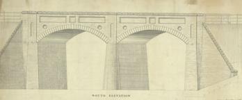 a drawing of a bridge