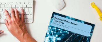 desk with case study
