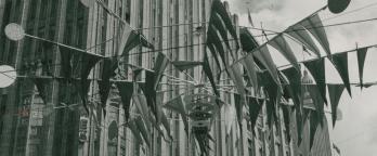 1956 Olympics decorations vprs8357 p1 unit7 item8/13 decorations hung in the city
