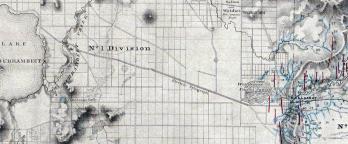 Map of Ballarat Mining District Nineteenth century map of Ballarat mining district
