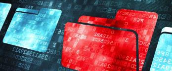 Stock Image digital folders