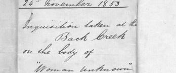 VPRS 24/ P0 unit 17, item 1853/97 Female inquest