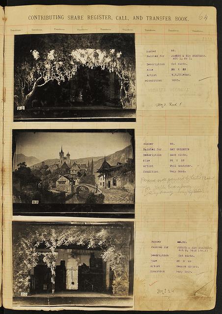 book page with photographs