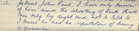 close up of handwritten document 