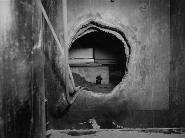 a hole in a wall