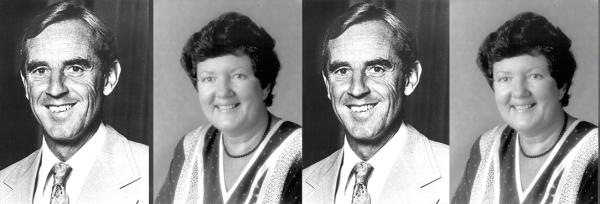 john cain and joan kirner portraits