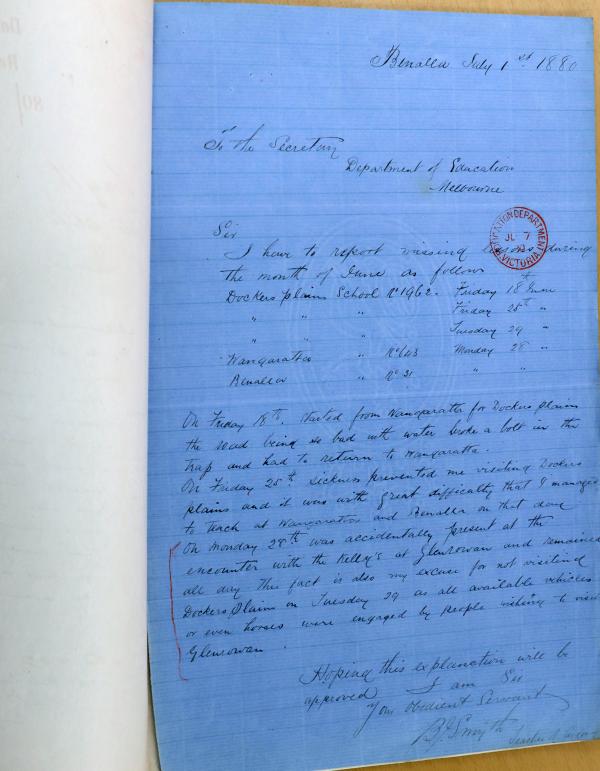 correspondence relating to ned kelly