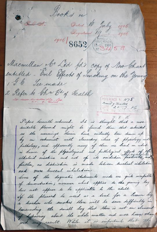 handwritten letter
