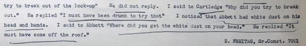 typed text that says "I must have been drunk to do that!"