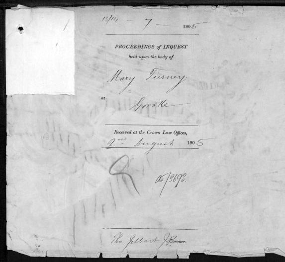 inquest front cover page