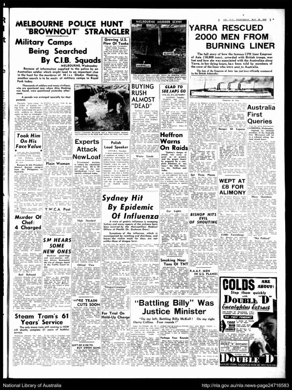 Newspaper clipping