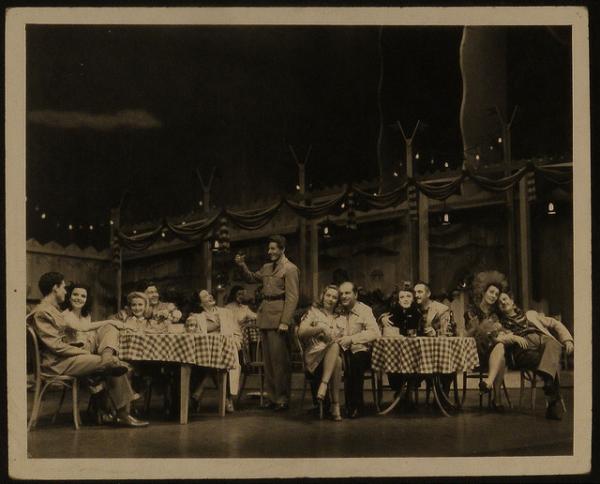 people on stage