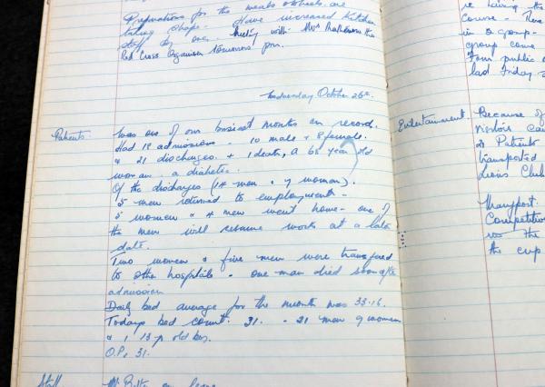 open book of notes