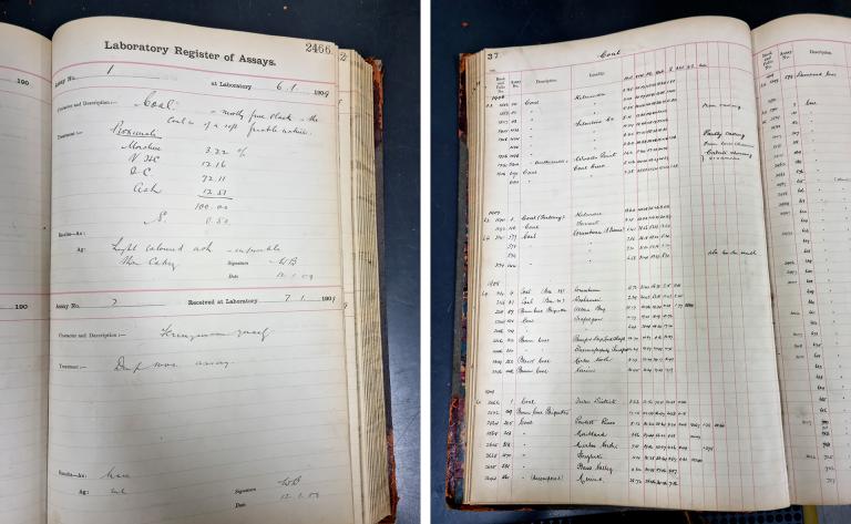 old geological registers