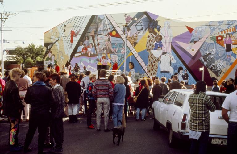 Women’s Mural launch party, Melbourne