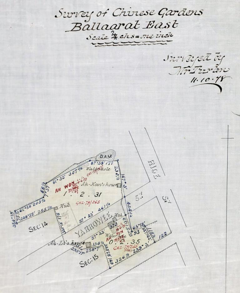 Survey of Chinese Gardens in Ballaarat East