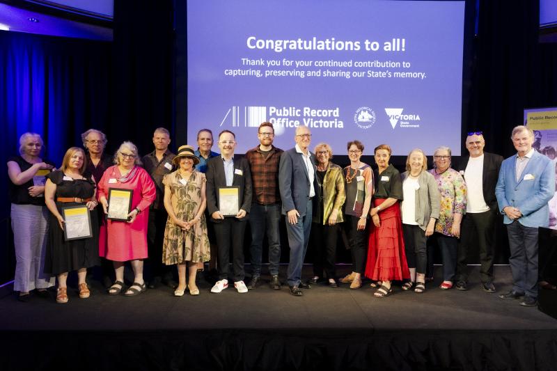 group photo of winners