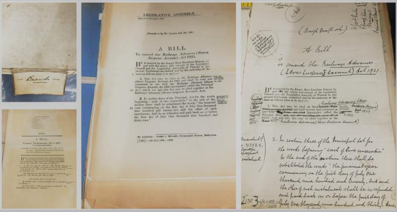 collage of photos of parliamentary bills