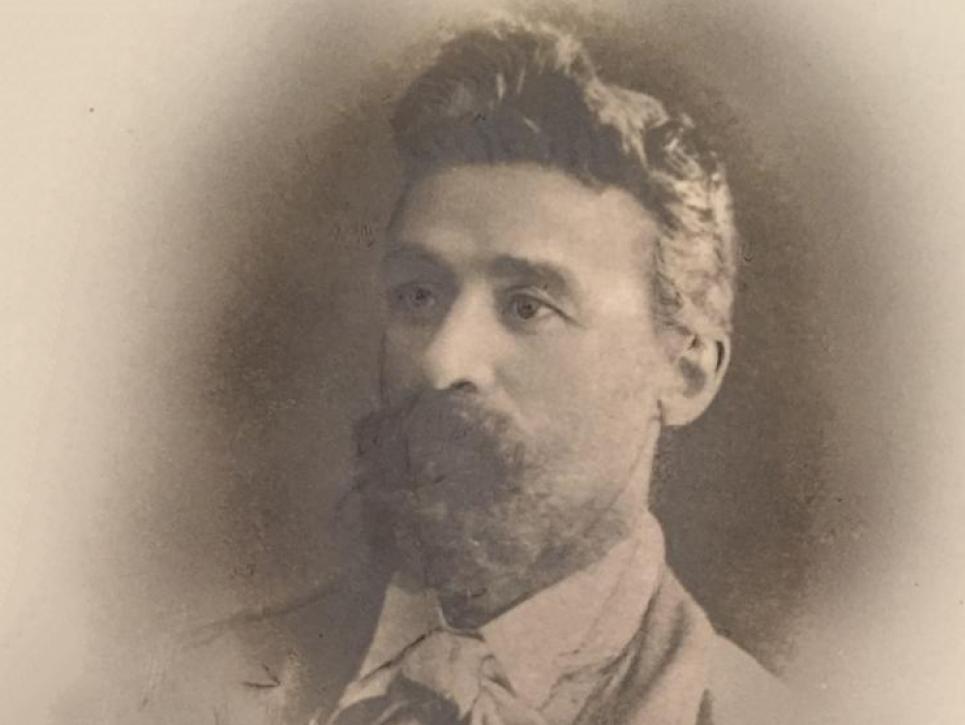 Detail of a photo of Richard Carpenter Jnr. Courtesy of the Carpenter Family Collection.