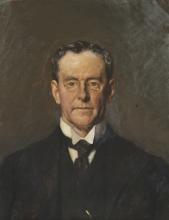 painted portrait of a man