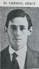 black and white photo of young man's face
