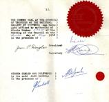 Colour image of common seal document